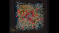 All potential Obelisk locations as mentioned by MrDalekJD (Image via Warzonetacmap.online)